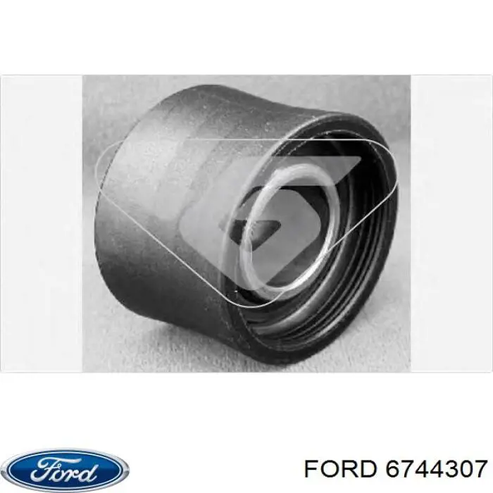 6744307 Ford rodillo intermedio de correa dentada