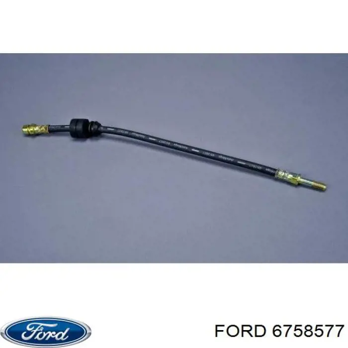 6758577 Ford latiguillo de freno delantero