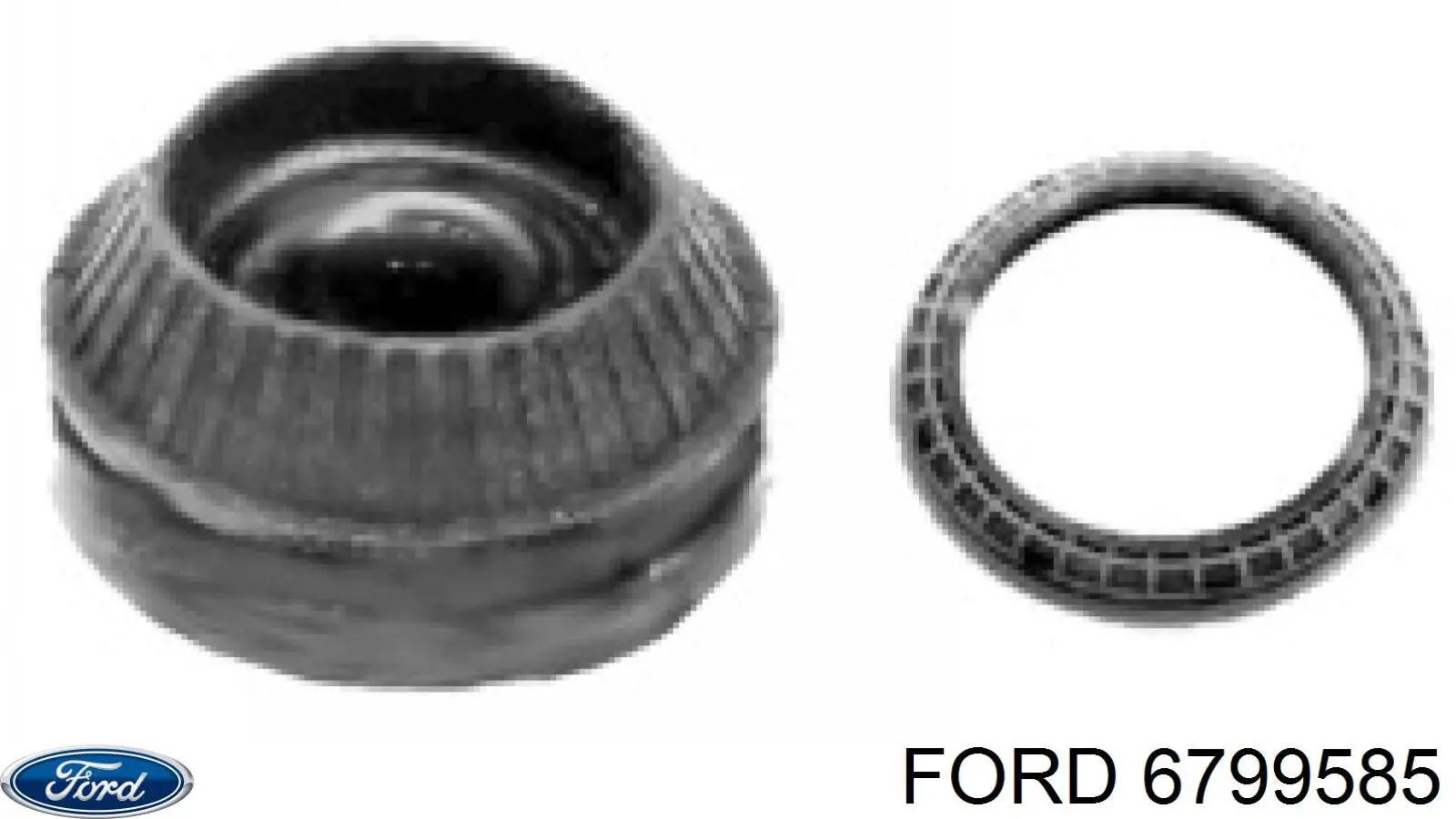 6799585 Ford soporte amortiguador delantero