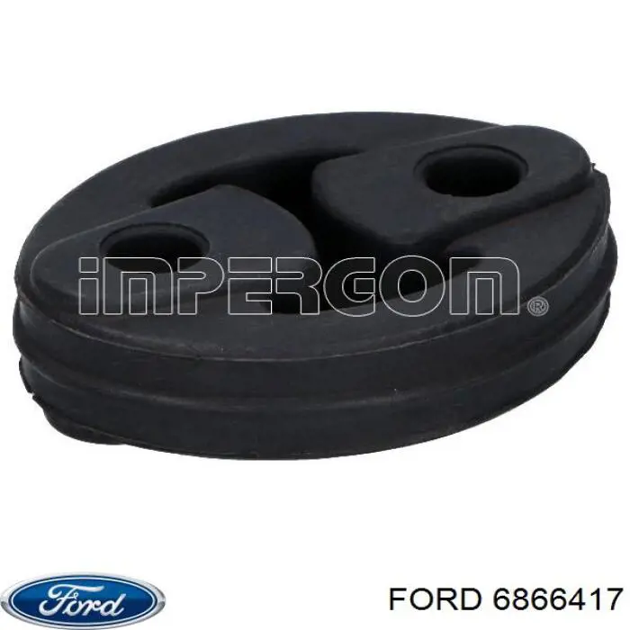 6866417 Ford soporte, silenciador