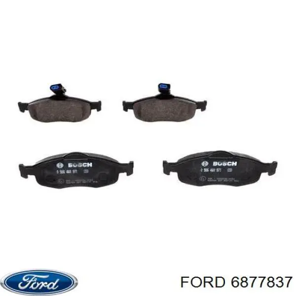 6877837 Ford pastillas de freno delanteras