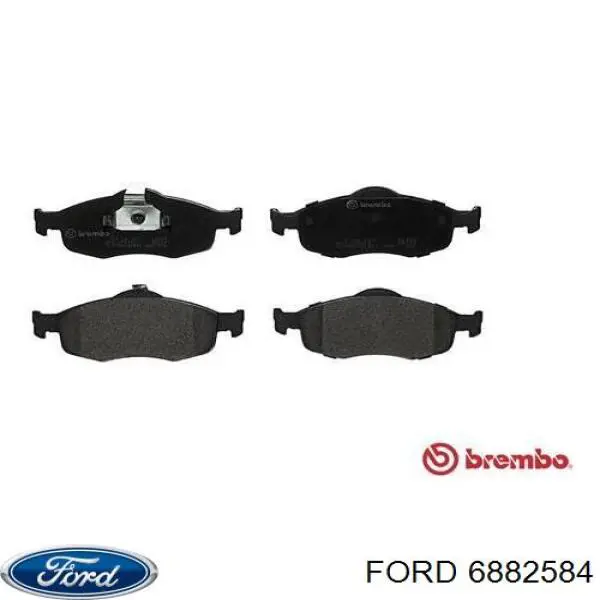 6882584 Ford pastillas de freno delanteras