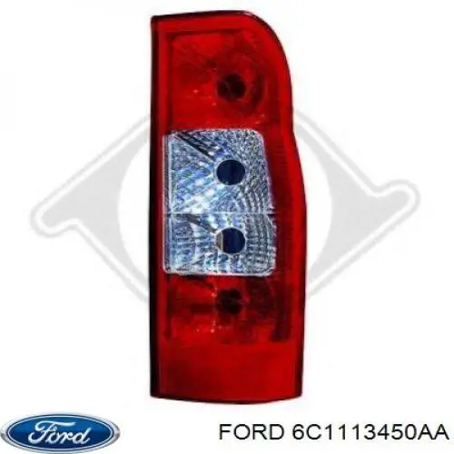 6C11-13450-AA Ford piloto posterior izquierdo