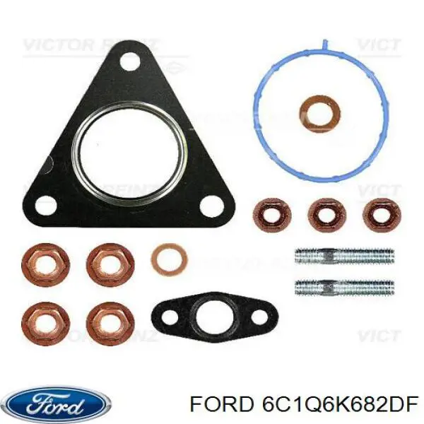 6C1Q6K682DF Ford turbocompresor