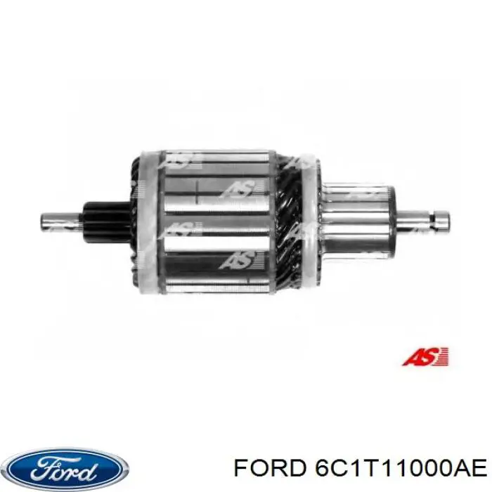 6C1T11000AE Ford motor de arranque