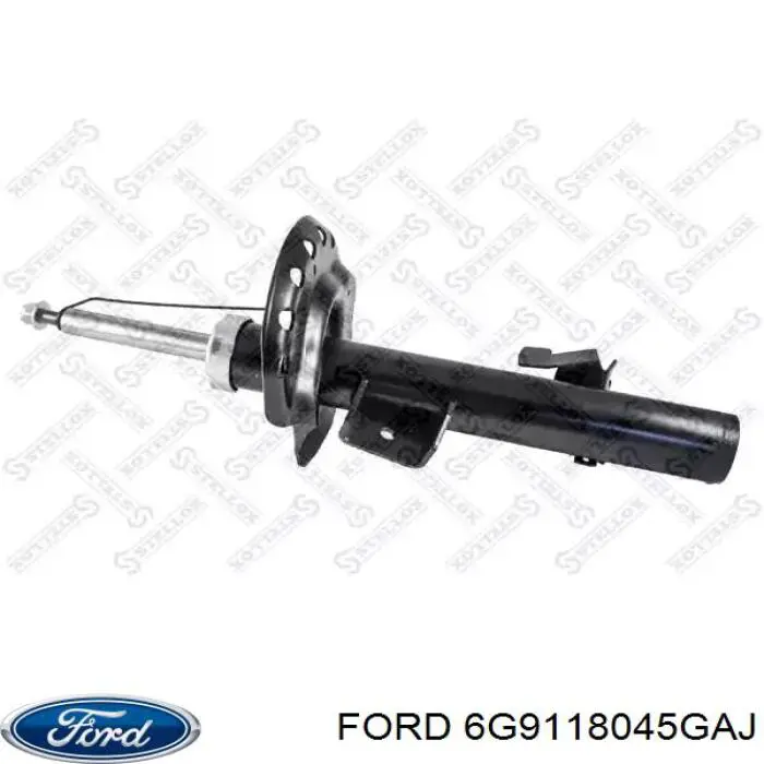 6G91-18045-GAJ Ford amortiguador delantero derecho