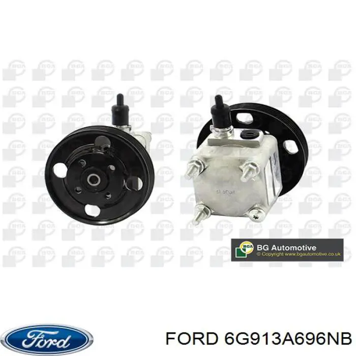 6G913A696NB Ford bomba hidráulica de dirección