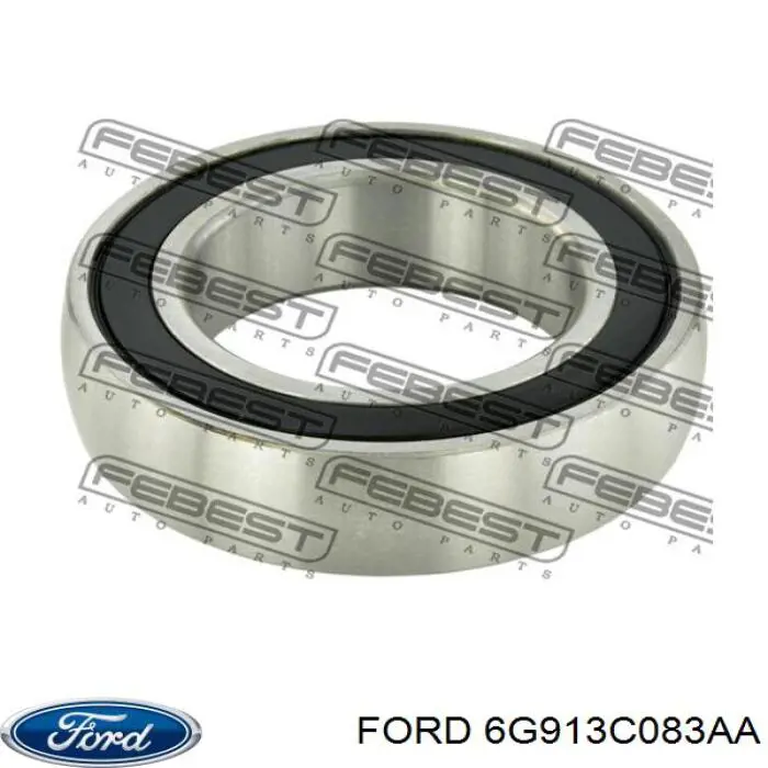 6G913C083AA Ford rodamiento exterior del eje delantero