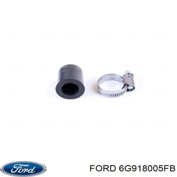 6G918005FB Ford radiador refrigeración del motor