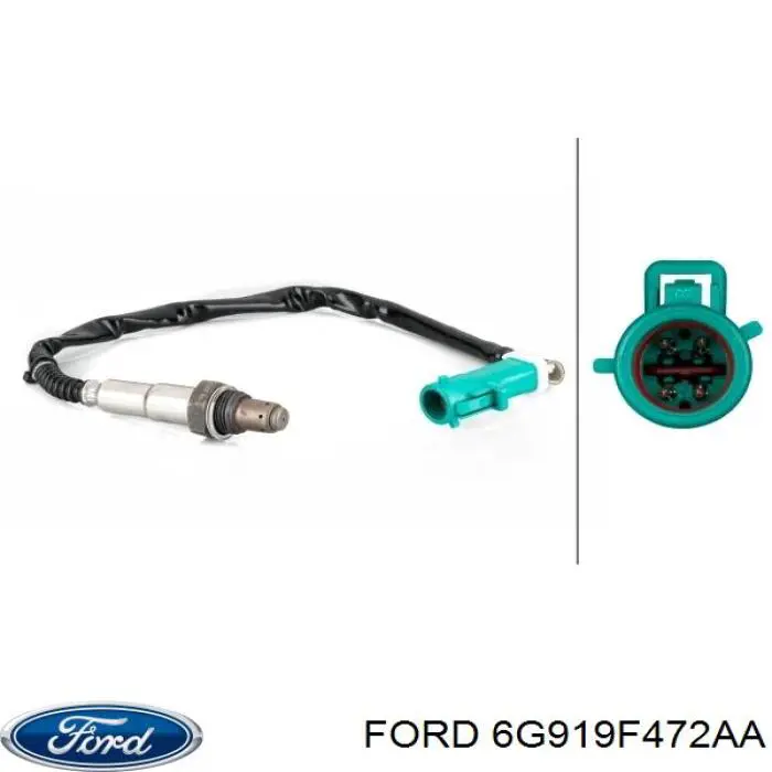 6G919F472AA Ford sonda lambda sensor de oxigeno para catalizador