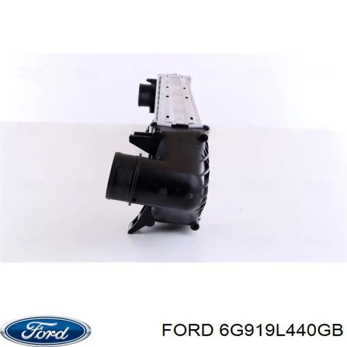 6G919L440GB Ford radiador de aire de admisión