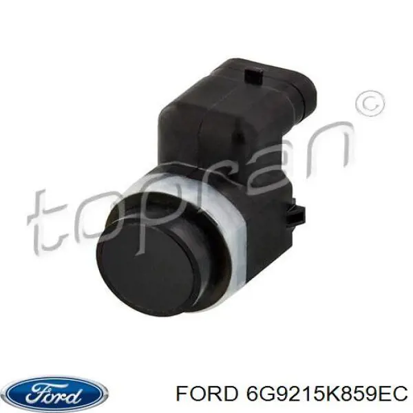 6G9215K859EC Ford sensor alarma de estacionamiento trasero