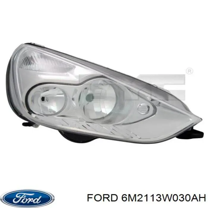 6M2113W030AH Ford faro izquierdo