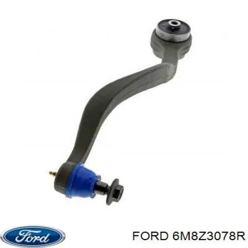 6M8Z3078R Ford barra oscilante, suspensión de ruedas delantera, inferior derecha