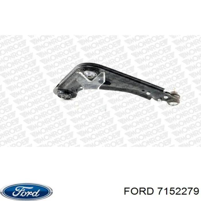 7152279 Ford barra oscilante, suspensión de ruedas delantera, inferior izquierda