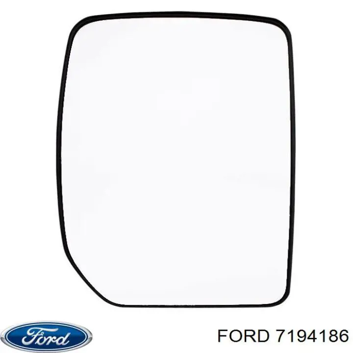 7194186 Ford cristal de espejo retrovisor exterior derecho