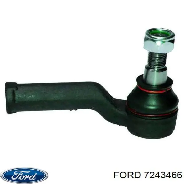 7243466 Ford silenciador del medio