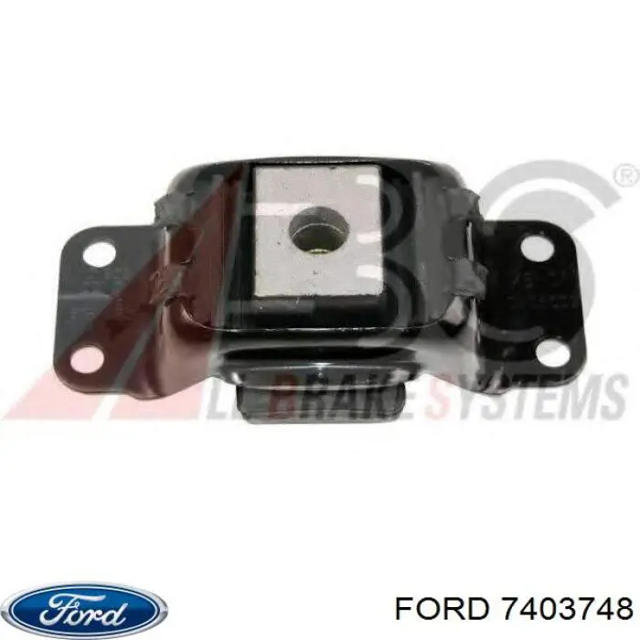 7403748 Ford suspensión, cuerpo del eje trasero