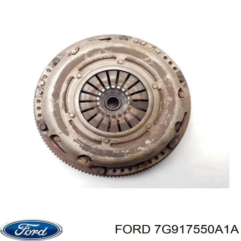 7G917550A1A Ford disco de embrague