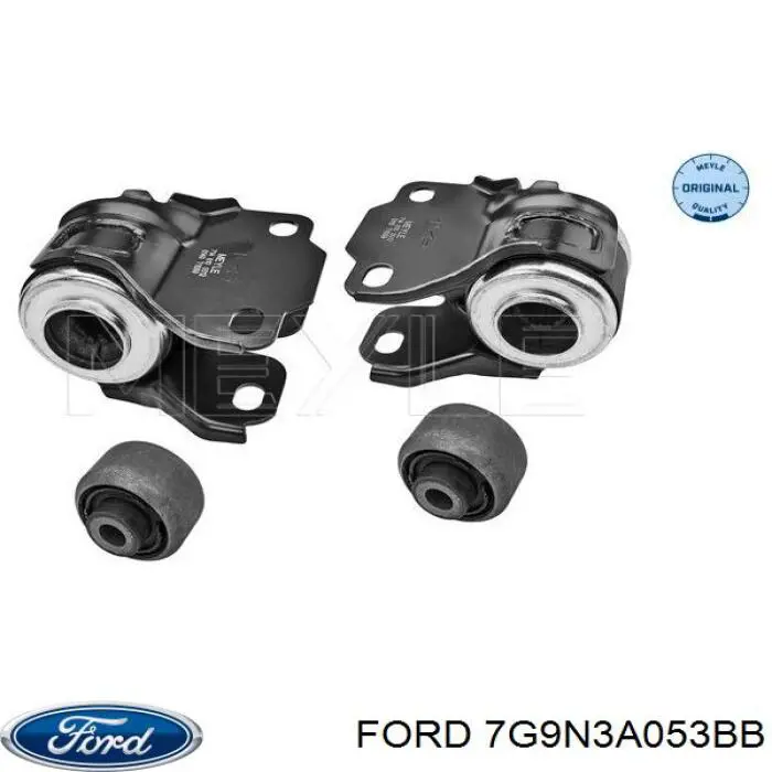 7G9N3A053BB Ford barra oscilante, suspensión de ruedas delantera, inferior izquierda