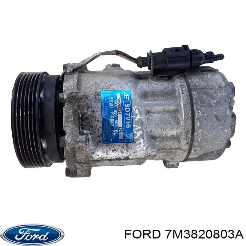 7M3820803A Ford compresor de aire acondicionado