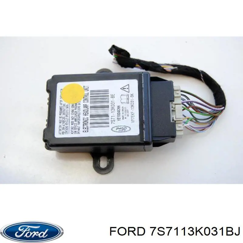 7S7113K031BE Ford elemento de regulación, regulación del alcance de faros