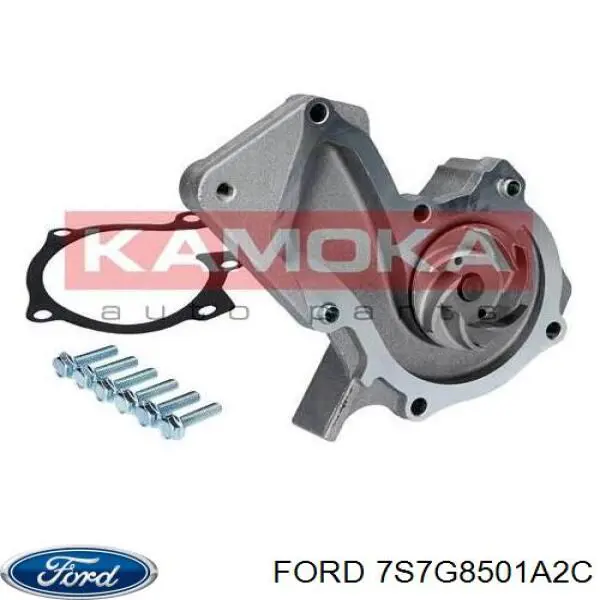 7S7G8501A2C Ford bomba de agua