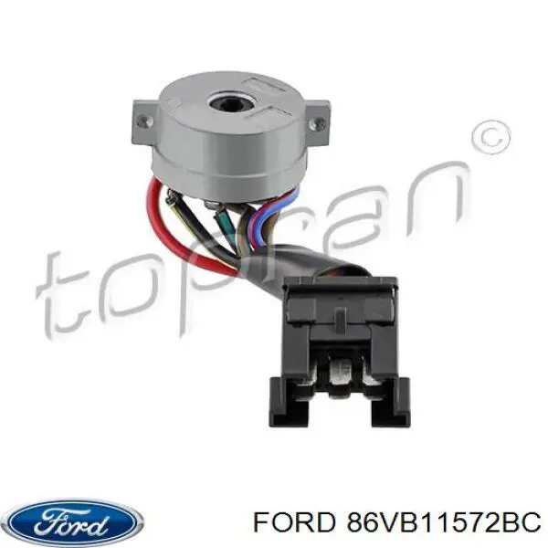 86VB11572BC Ford interruptor de encendido / arranque