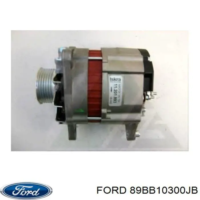 89BB10300JB Ford alternador