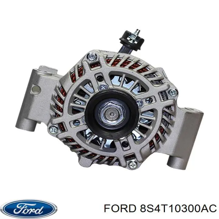 8S4T10300AC Ford alternador