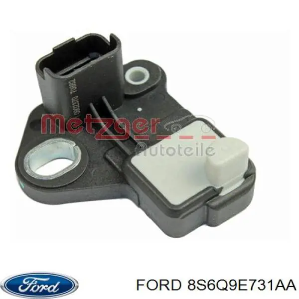 8S6Q9E731AA Ford sensor de posición del cigüeñal