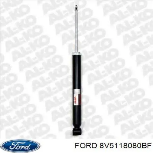 8V5118080BF Ford amortiguador trasero