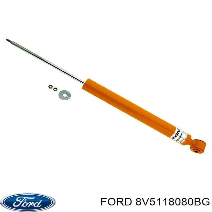 8V5118080BG Ford amortiguador trasero