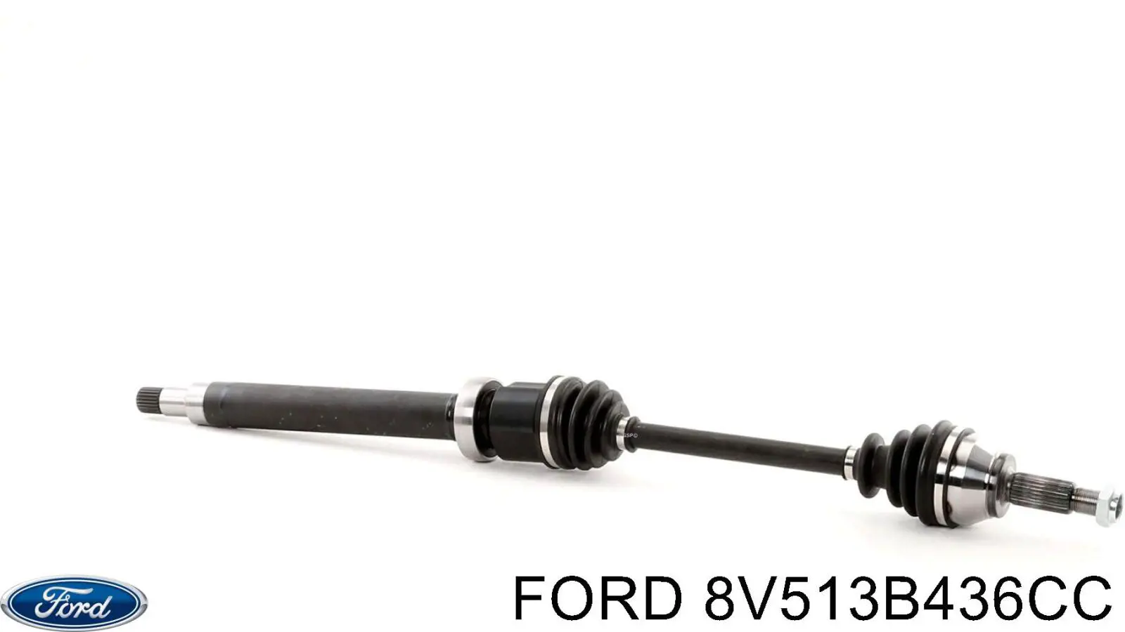 8V513B436CC Ford árbol de transmisión delantero derecho