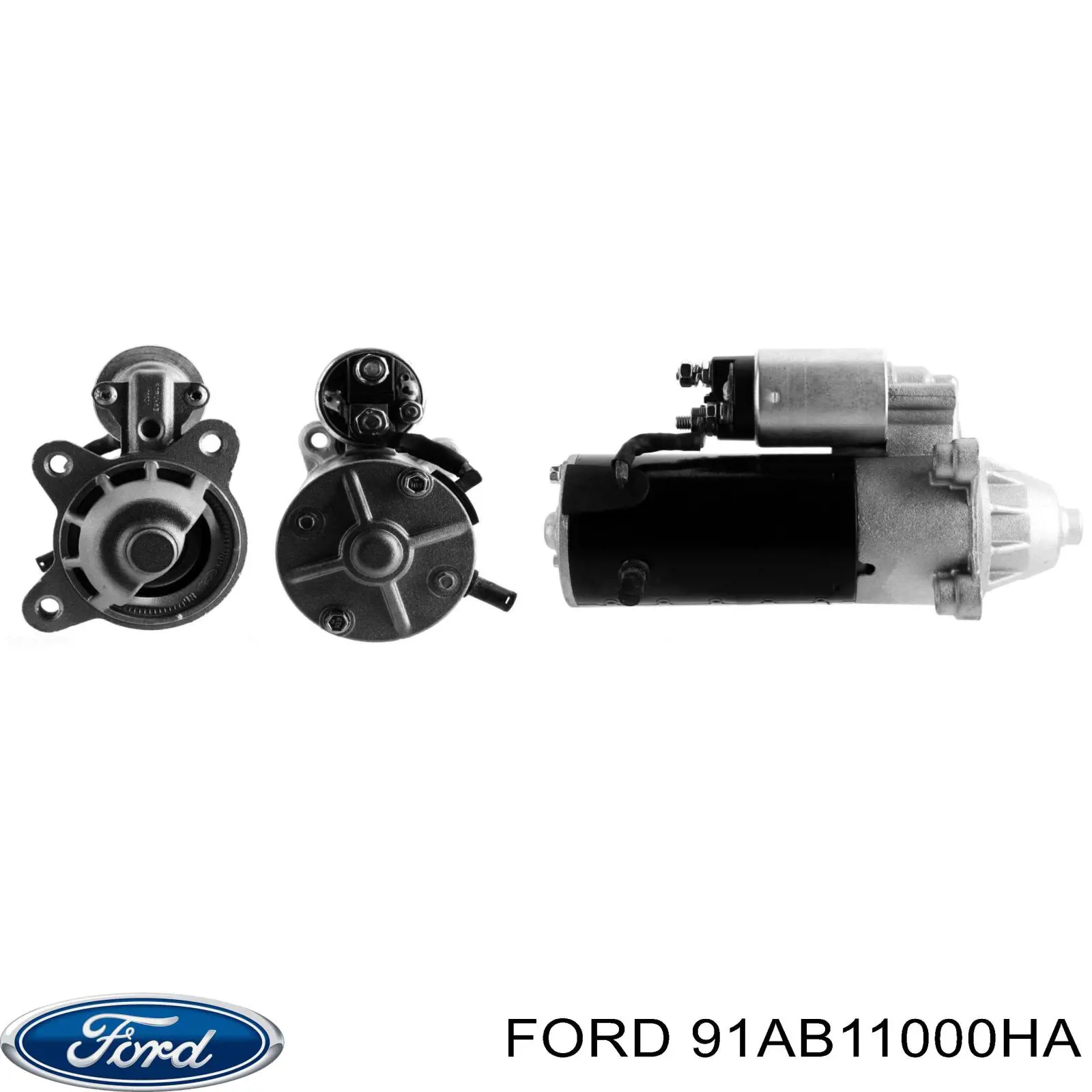 91AB11000HA Ford motor de arranque