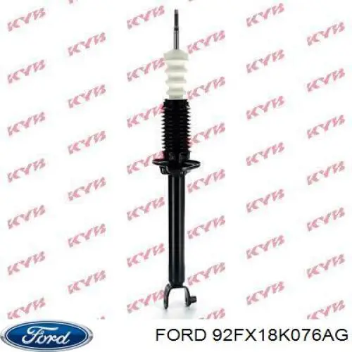 92FX18K076AG Ford amortiguador trasero