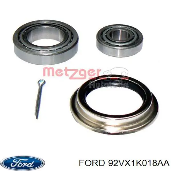 92VX1K018AA Ford cojinete de rueda delantero