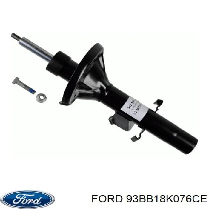 93BB-18K076-CE Ford amortiguador trasero