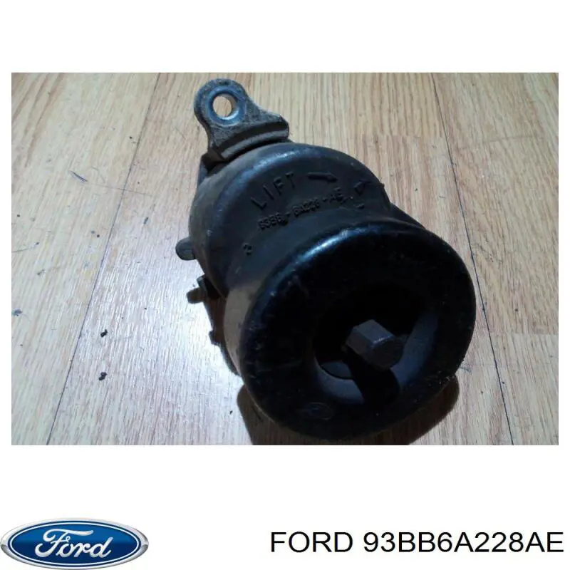 93BB6A228AE Ford tensor de correa, correa poli v