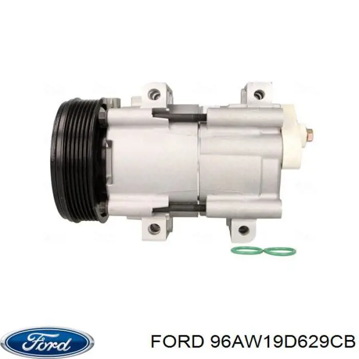 96AW19D629CB Ford compresor de aire acondicionado