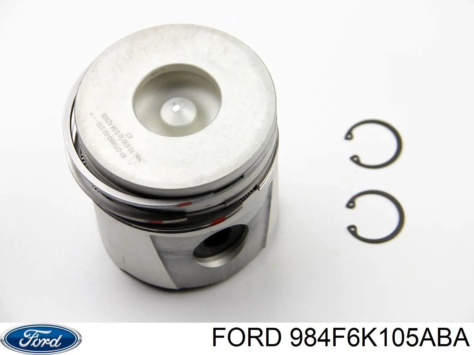 98 4F 6K 10 5A BA Ford pistón completo para 1 cilindro, std