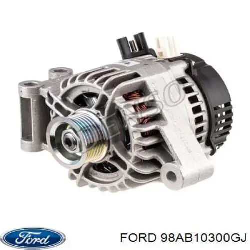 98AB10300GJ Ford alternador