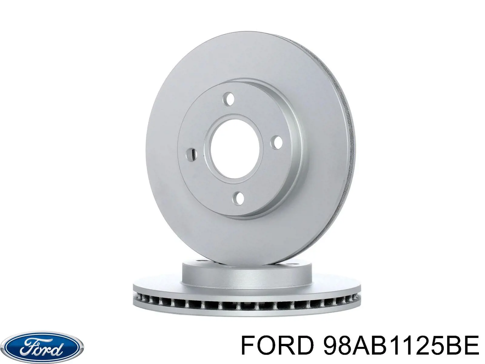 98AB1125BE Ford freno de disco delantero