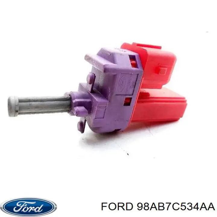 98AB7C534AA Ford interruptor de embrague