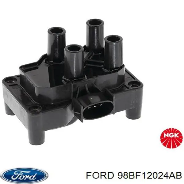 98BF12024AB Ford bobina de encendido