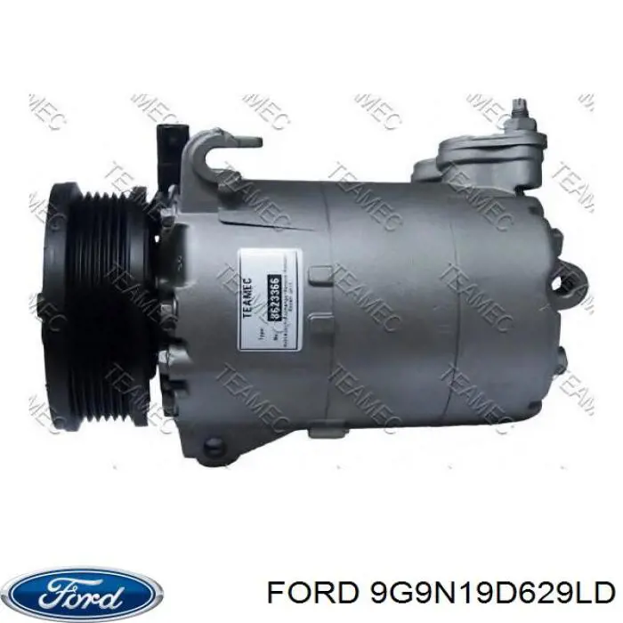 9G9N19D629LD Ford compresor de aire acondicionado