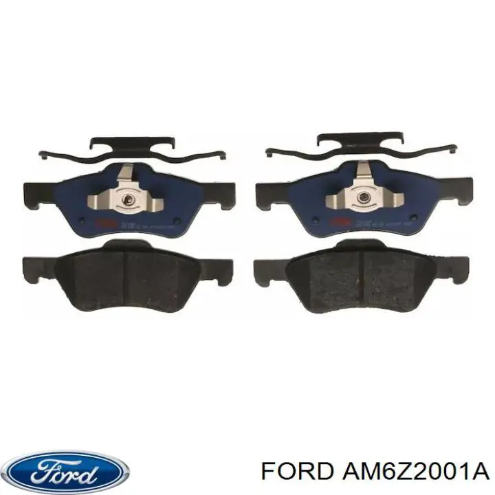 AM6Z2001A Ford pastillas de freno delanteras