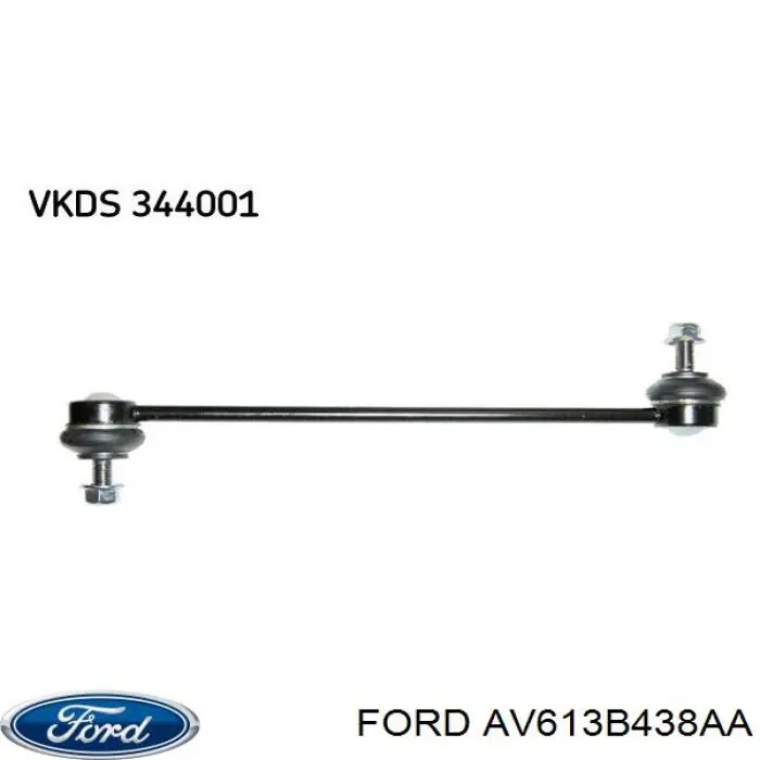 AV61-3B438-AA Ford soporte de barra estabilizadora delantera