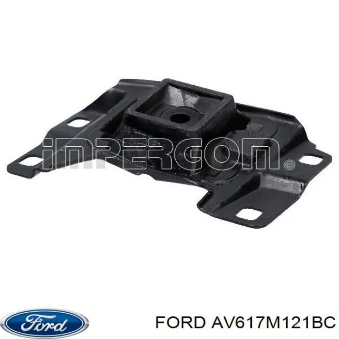 AV617M121BC Ford soporte, motor, izquierdo, superior