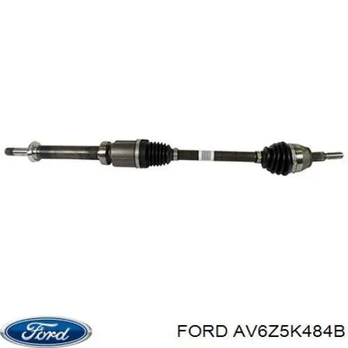 AV6Z5K484B Ford soporte de barra estabilizadora delantera